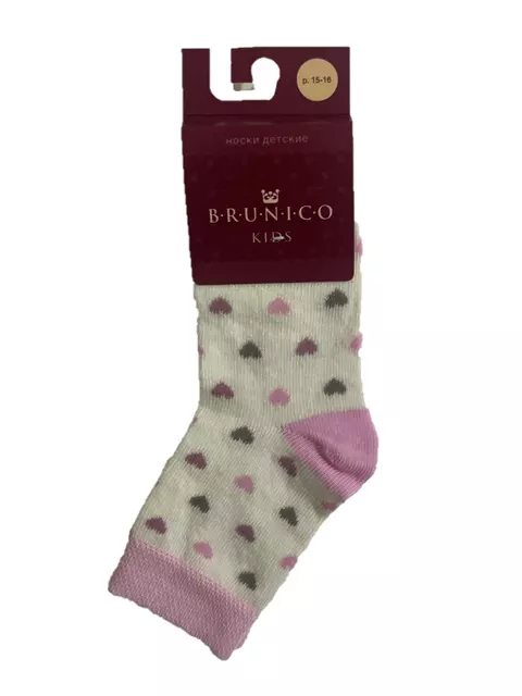 Носки детские брестские kids 3107 (рисунок) ш.белый, 3С3107-Д38, 15-16, БРЕСТСКИЕ,  - 2