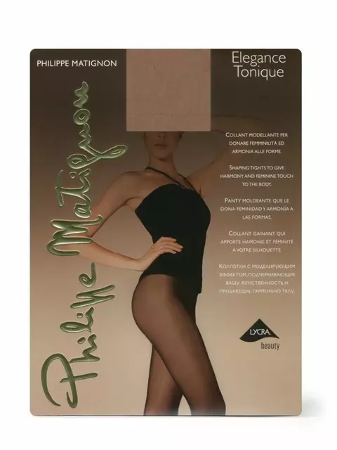 Корректирующые колготки женские philippe matignon elegance tonique 30 nero, , 4, PHILIPPE MATIGNON, - 1
