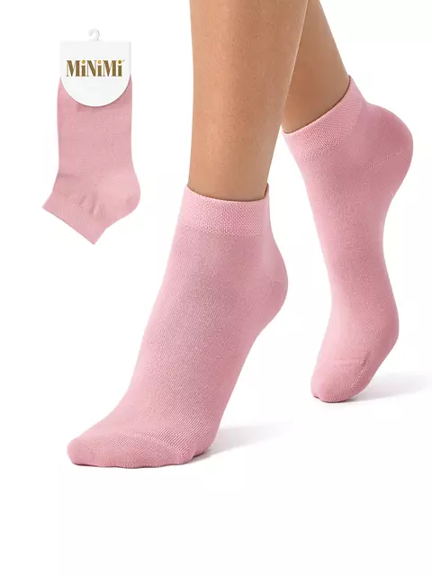 Носки женские minimi mini cotone 1201 rosa, , 35-38 (23-25), MINIMI, - 1