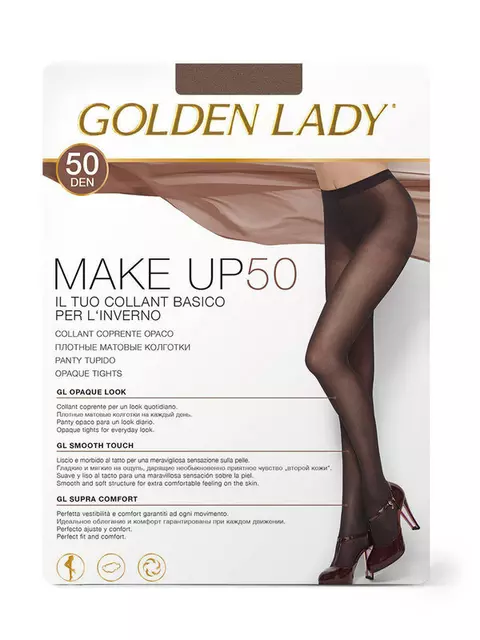 Колготки женские golden lady make up 50 melon, , 2, GOLDEN LADY, - 2