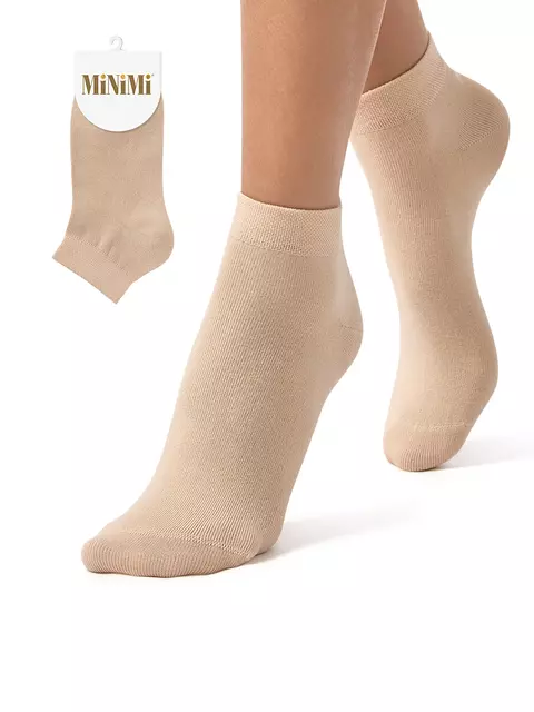 Носки женские minimi mini cotone 1201 beige, , 35-38 (23-25), MINIMI, - 1