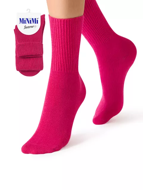 Носки женские с шерстью minimi mini inverno 3301 fuxia, , (ONE SIZE), MINIMI, - 1