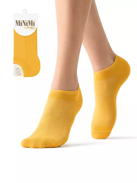 Носки женские minimi mini cotone 1101 giallo, , 35-38 (23-25), MINIMI, - 1