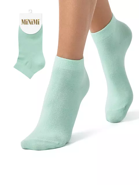 Носки женские minimi mini cotone 1201 menta, , 35-38 (23-25), MINIMI, - 1