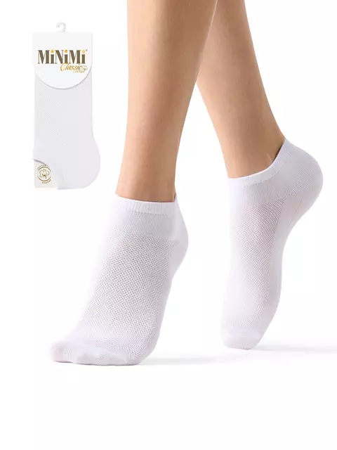 Носки женские minimi mini cotone 1101 bianco, , 35-38 (23-25), MINIMI, - 1
