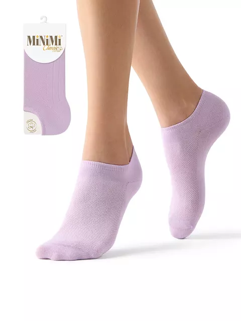 Носки женские minimi mini cotone 1101 lilla, , 35-38 (23-25), MINIMI, - 1