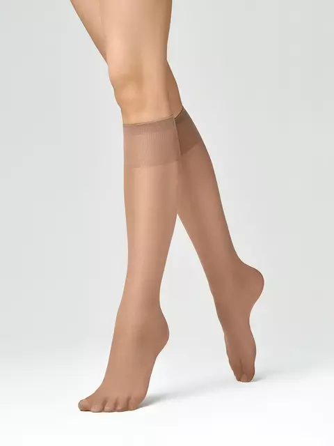 Гольфы женские (2 пары) minimi elastic 20 daino, , (ONE SIZE), MINIMI, - 1