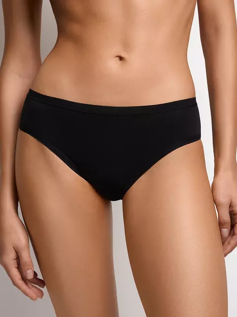Бесшовные трусы женские слипы sisi si5104 slip nero, , 42 (XS), SISI, - 1