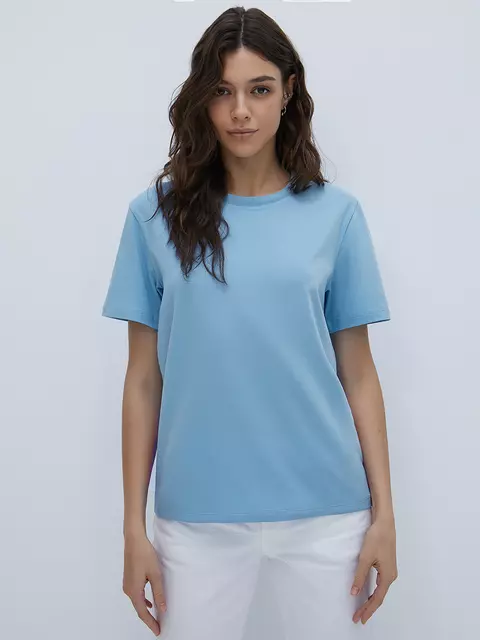 Футболка женская omsa omt_d1201 cielo, , 50 (XL), OMSA, - 1