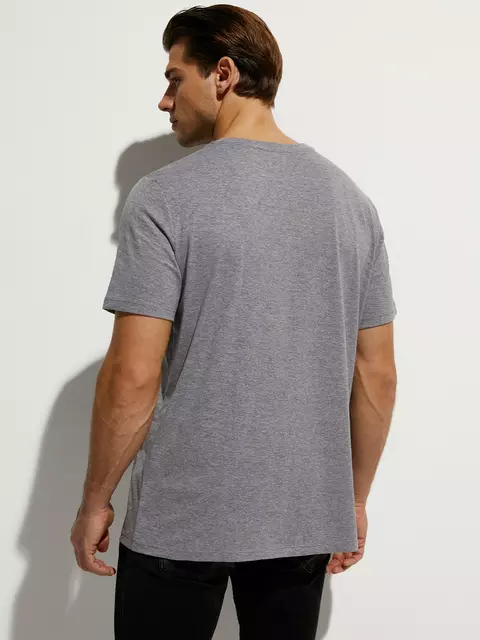 Футболка мужская melange omt_u 1202 grigio melange, , 44 (S), OMSA, - 2