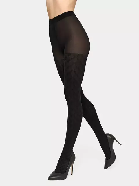 Колготки женские omsaquadro 70 nero, , 2, OMSA, - 3