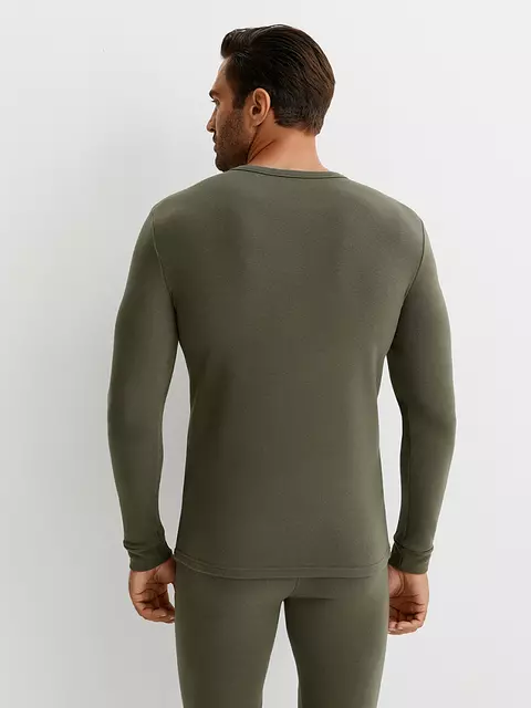 Лонгслив мужской "термо" omsa omu 1616t militari, , 46 (M), OMSA, - 2