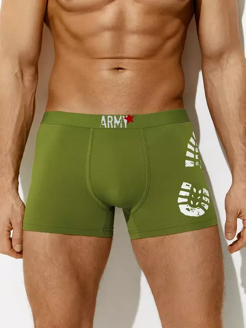 Трусы мужские omsa omu 1234-24b courage militari, , 46 (M), OMSA, - 1