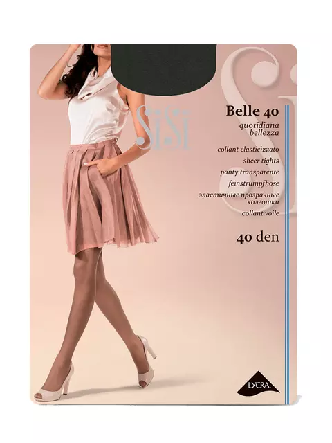 Колготки женские sisi belle 40 naturelle, , 2, SISI, - 2
