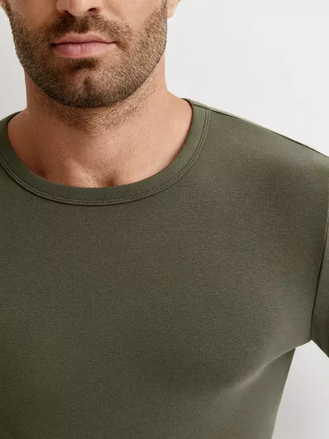 Лонгслив мужской "термо" omsa omu 1616t militari, , 46 (M), OMSA, - 3
