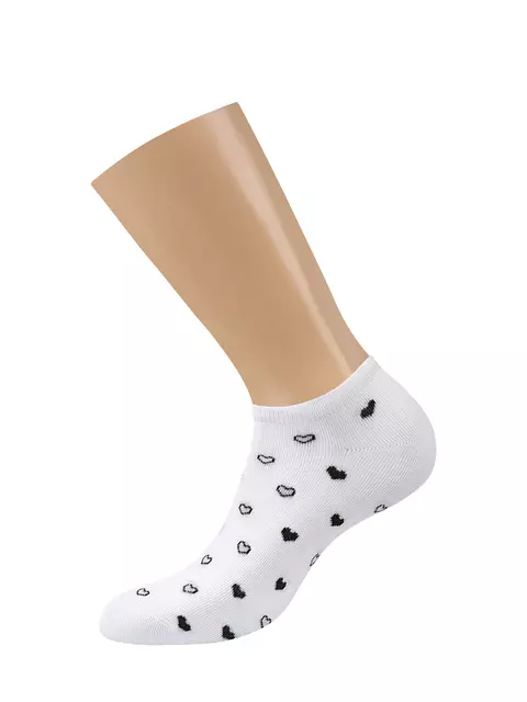 Носки женские с принтом minimi mini trend 4206 bianco, , 39-41 (25-27), MINIMI, - 3