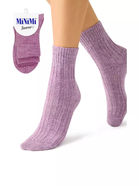 Носки женские с шерстью minimi mini inverno 3303 rosa antico, , 35-38 (23-25), MINIMI, - 1