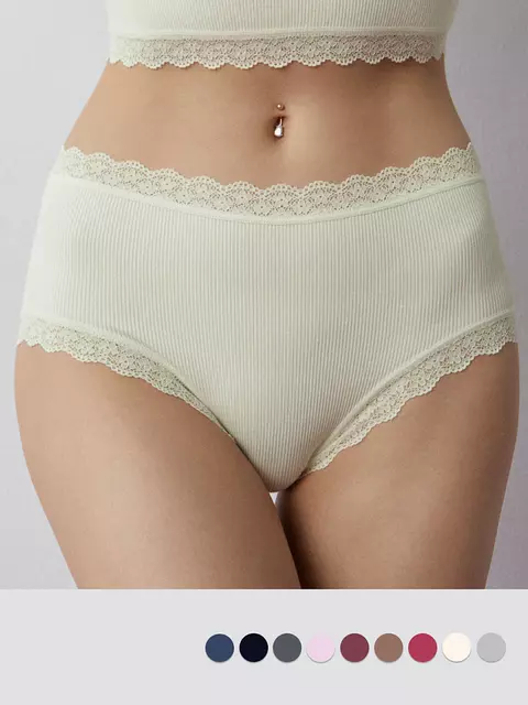 Бесшовные ажурные трусы женские слипы minimi mi 2311s french chic panty avorio, , 42/44 (XS/S), MINIMI, - 1