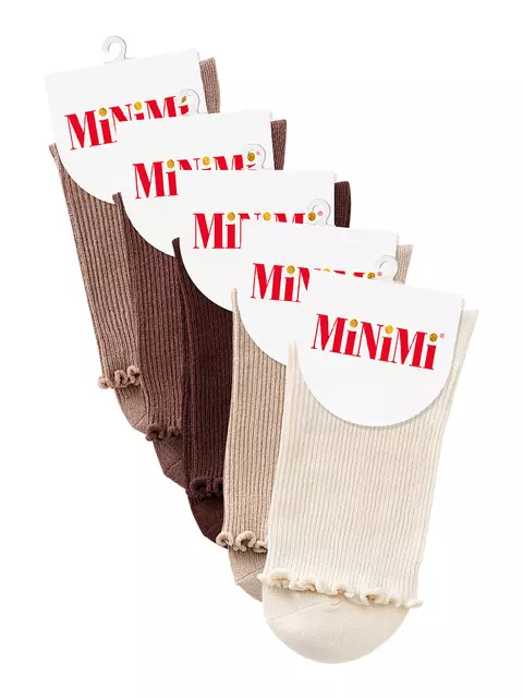 Носки женские minimi mini trend 4220 caffe, , 35-38 (23-25), MINIMI, - 2