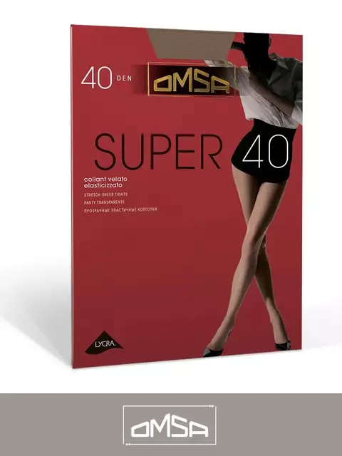 Колготки женские omsa super 40 daino, , 2, OMSA, - 2