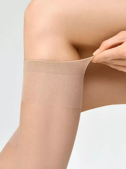 Гольфы женские (2 пары) minimi elastic 20 caramello, , (ONE SIZE), MINIMI, - 4