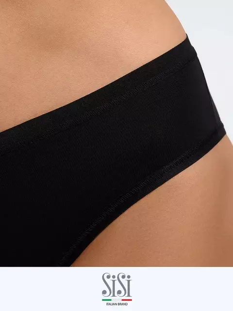 Бесшовные трусы женские слипы sisi si5104 slip nero, , 42 (XS), SISI, - 3