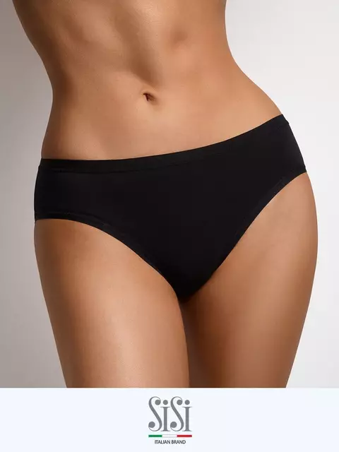 Бесшовные трусы женские слипы sisi si5104 slip nero, , 42 (XS), SISI, - 4