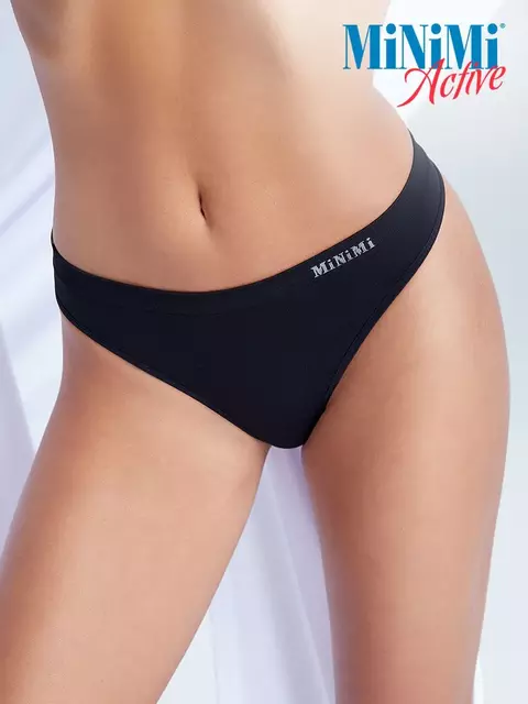 Бесшовные трусы женские «стринги» minimi ma211 string nero, , 48/50 (L/XL), MINIMI, - 1