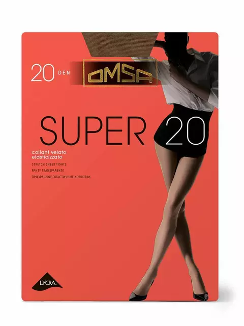 Колготки женские omsa super 20 sierro, , 2, OMSA, - 2