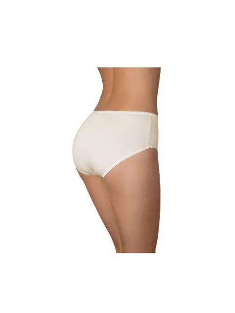 Женские трусы слипы макси из хлопка minimi bo241 slip maxi avorio, , 58 (5XL), MINIMI, - 2