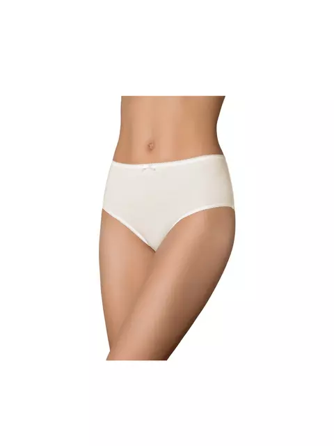 Женские трусы слипы макси из хлопка minimi bo241 slip maxi avorio, , 58 (5XL), MINIMI, - 1