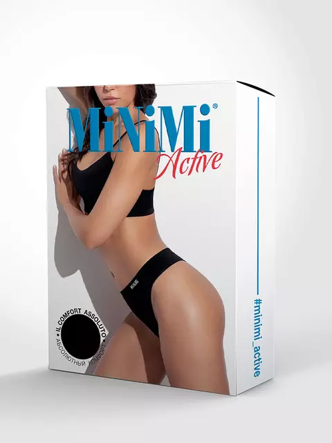 Бесшовные трусы женские «стринги» minimi ma211 string rubino, , 46/48 (M/L), MINIMI, - 6