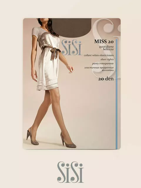 Колготки женские sisi miss 20 naturelle, , 3, SISI, - 2