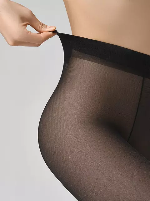 Колготки женские omsa nudo 40 nero, , 4, OMSA, - 4