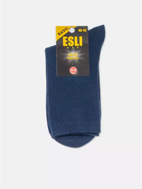 Носки мужские esli basic 18с-6/2спе 000 темно-синий, 18С-6/2СПЕ, 43-45 (27-29), ESLI,  - 2