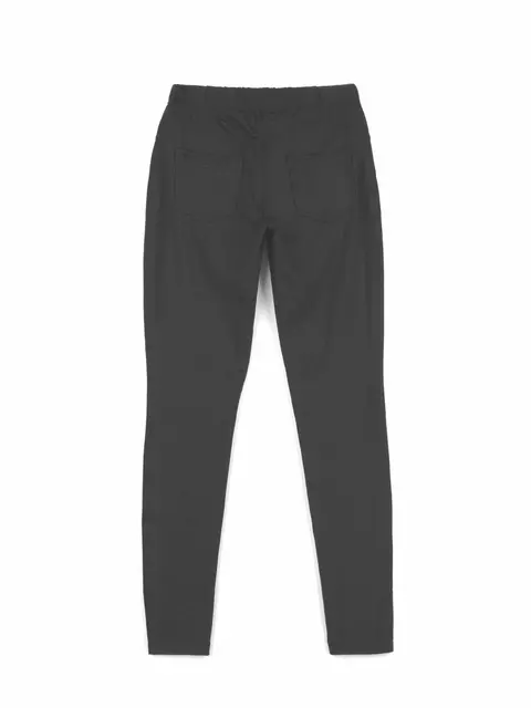 Джеггинсы женские с высокой посадкой goldy line (new) black, 20С-1068ТСП, 170-102/L, CONTE ELEGANT,  - 6