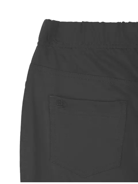 Джеггинсы женские с высокой посадкой goldy line (new) black, 20С-1068ТСП, 170-102/L, CONTE ELEGANT,  - 8