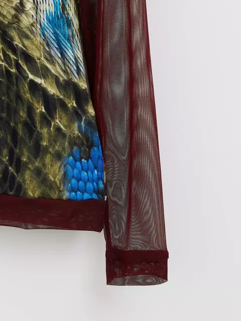 Джемпер женский esli ld 382 бордо, 14С-535ДСП, 158,164-88, ESLI,  - 4