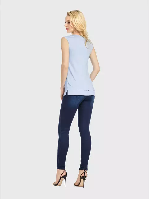 Джемпер женский conte ld 715 голубой, 17С-356ТСП, 170-84, CONTE ELEGANT,  - 4