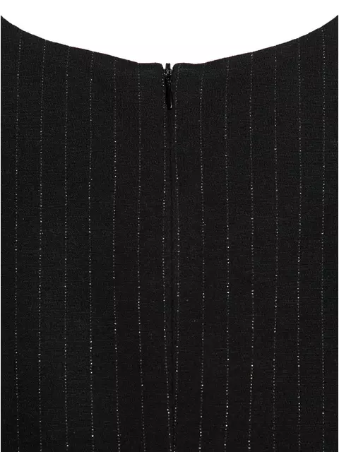 Женское платье-футляр с легким мерцанием люрекса lpl 1039 conte elegant shiny black, 19С-828ТСП, 164-96-102, CONTE ELEGANT,  - 6