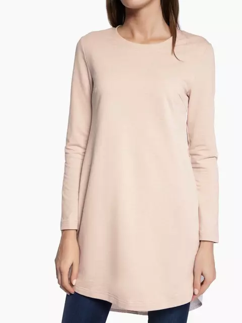 Стильная туника conte с имитацией рубашки 831 beige, 18С-518ТСП, 170-88-94, CONTE ELEGANT,  - 2