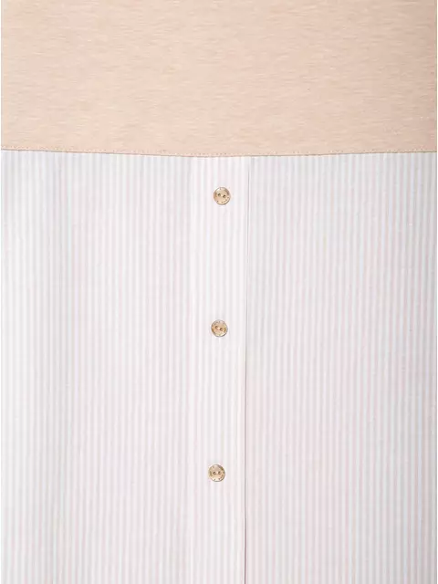 Стильная туника conte с имитацией рубашки 831 beige, 18С-518ТСП, 170-88-94, CONTE ELEGANT,  - 4