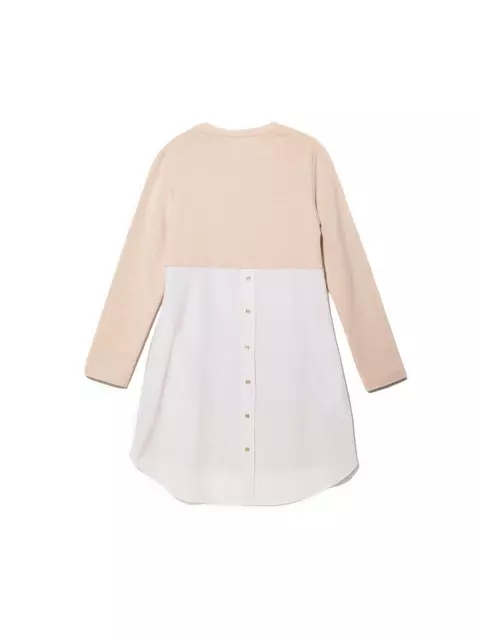 Стильная туника conte с имитацией рубашки 831 beige, 18С-518ТСП, 170-88-94, CONTE ELEGANT,  - 6