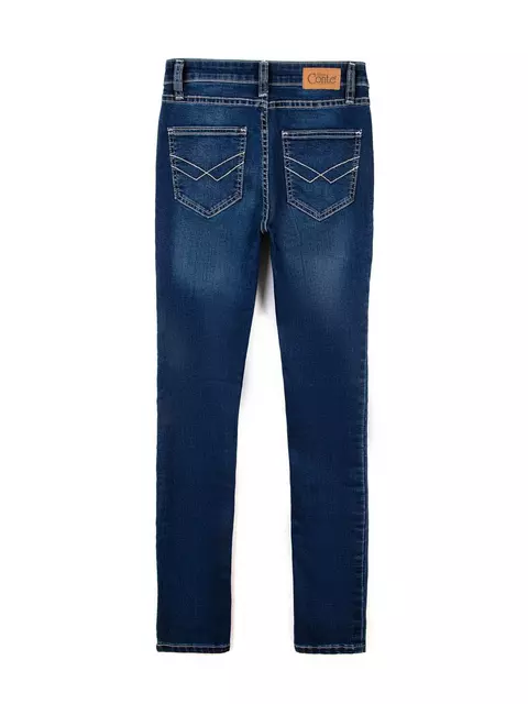 Моделирующие джинсы skinny со средней посадкой 4640/4915d синий, 4640/4915D, 170-90/XS, CONTE ELEGANT,  - 4