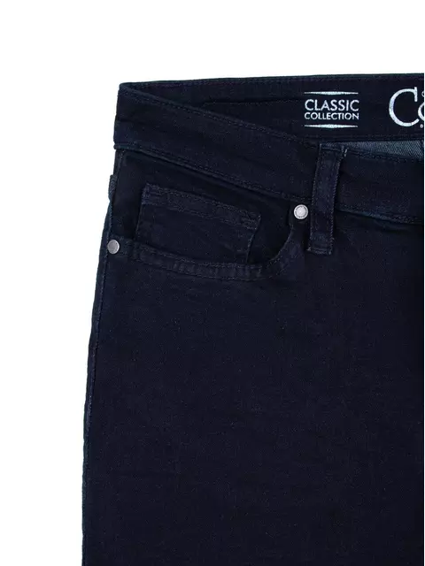 Моделирующие женские джинсы skinny со средней посадкой 623-100r темно-синий, 623-100R, 170-90/XS, CONTE ELEGANT,  - 6
