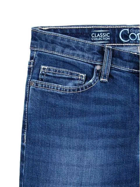Джинсы классические skinny со средней посадкой conte 756/4909d синий, 756/4909D, 170-90/XS, CONTE ELEGANT,  - 9