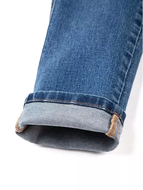 Моделирующие женские джинсы push up с высокой посадкой con-41 синий, CON-41, 170-90/XS, CONTE ELEGANT,  - 8