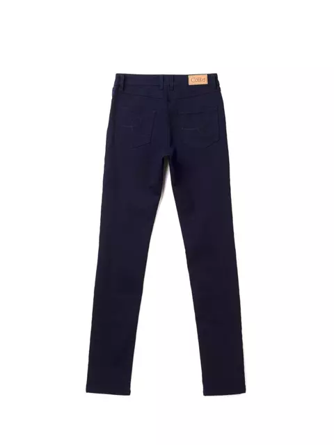 Джинсы женские conte straight fit с высокой посадкой con-90 темно-синий, , 164-98/M, CONTE ELEGANT, - 4