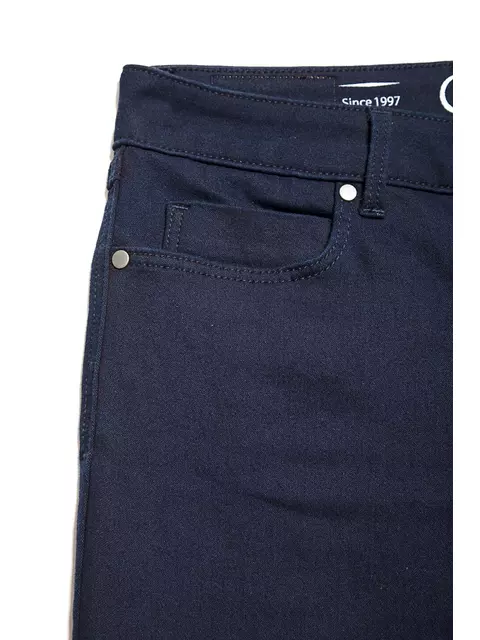 Джинсы женские conte straight fit с высокой посадкой con-90 темно-синий, , 164-98/M, CONTE ELEGANT, - 5