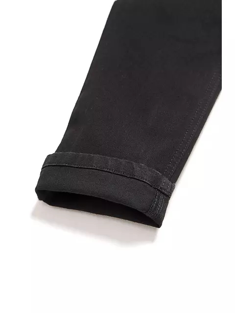 Моделирующие женские черные джинсы с высокой посадкой con-96 черный, CON-96, 170-90/XS, CONTE ELEGANT,  - 9